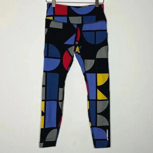 Brooks Ghost Crop Block Print Running Leggings